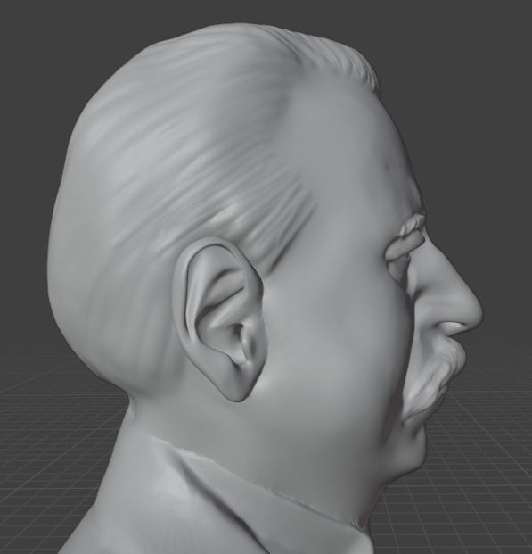 Benedetto Croce 3D print model_15