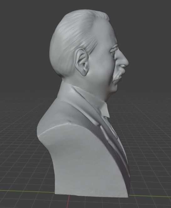 Benedetto Croce 3D print model_3