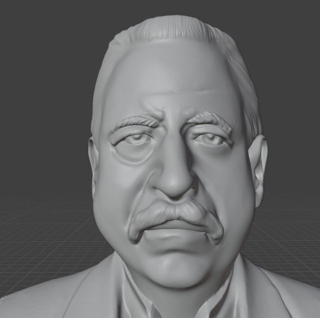 Benedetto Croce 3D print model_12