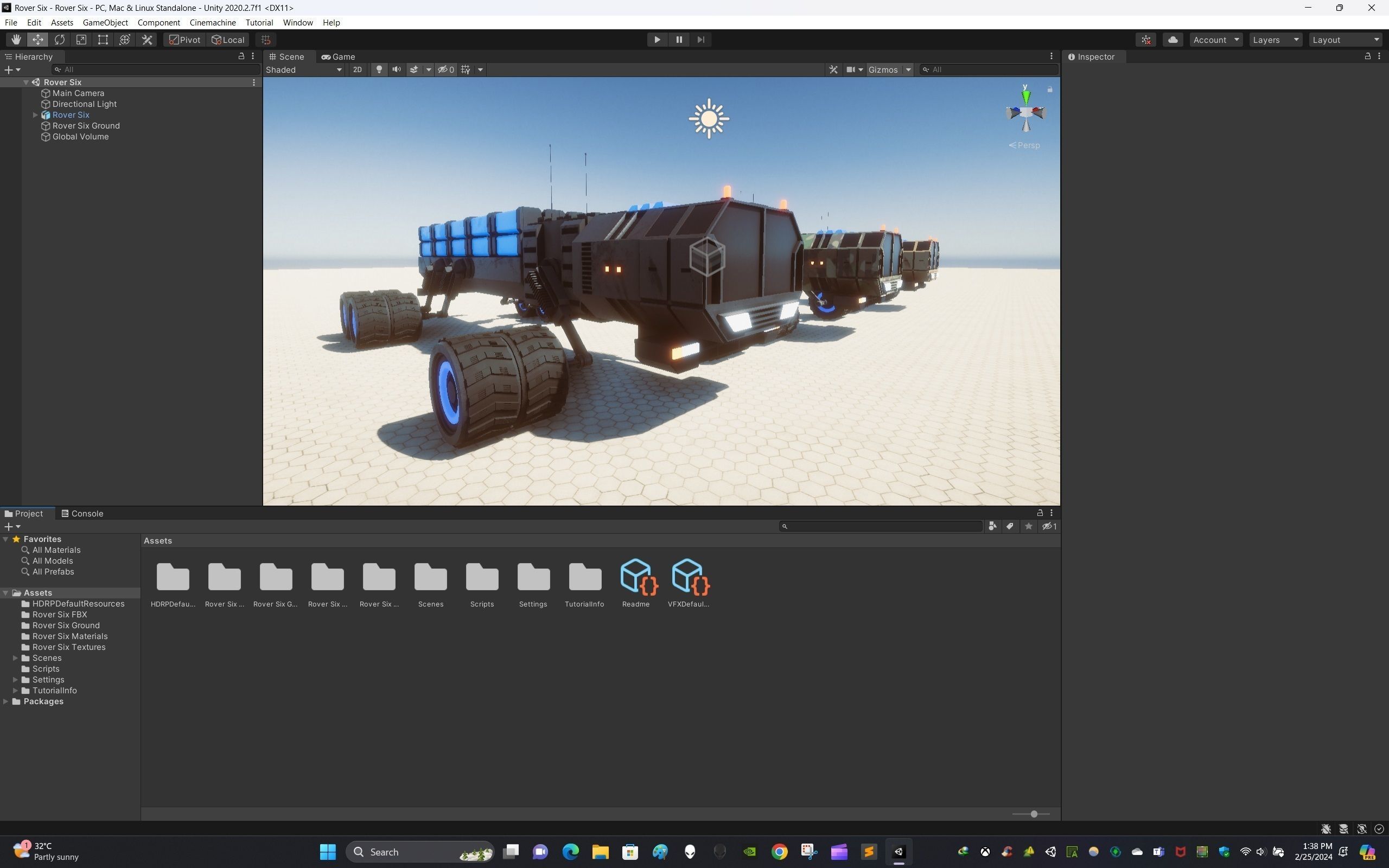 Rover Six Low-poly 3D model_11