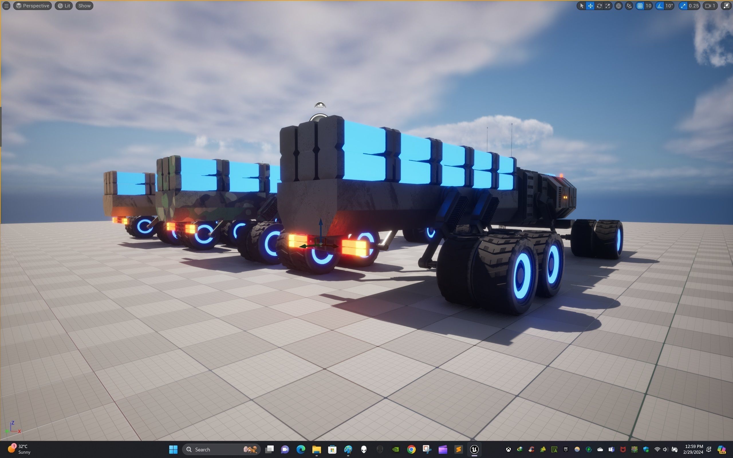 Rover Six Low-poly 3D model_30