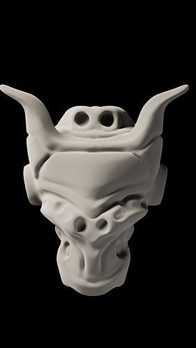 SCIFI HELMET 3D model