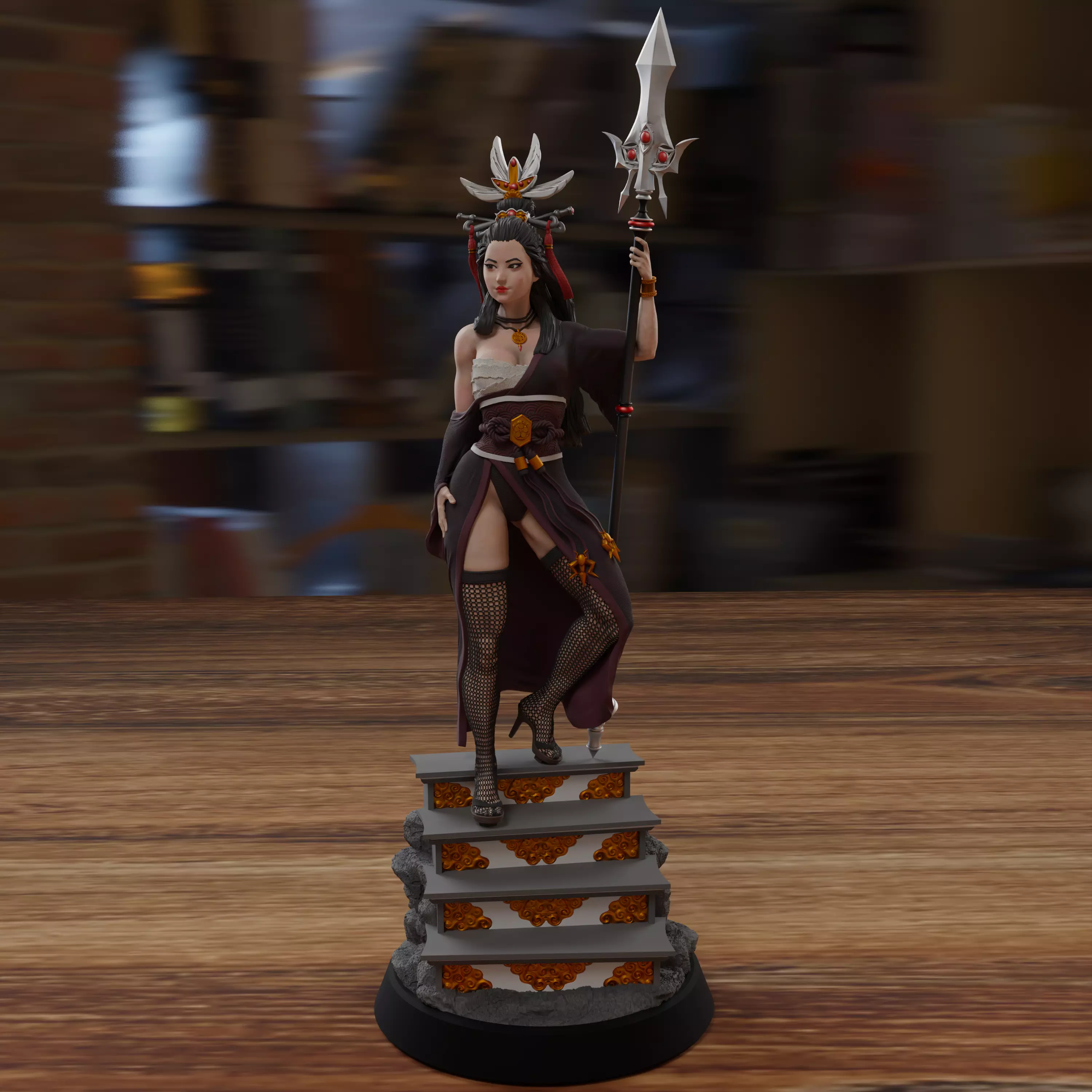 Izanami - The Japanese Goddess of Creation 3D print model