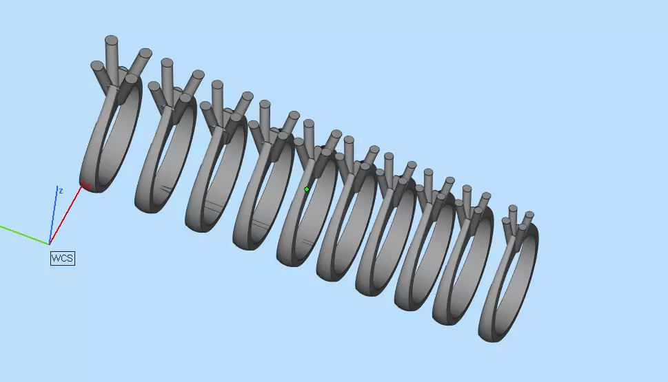 solitaire-tek tas 3D print model_0