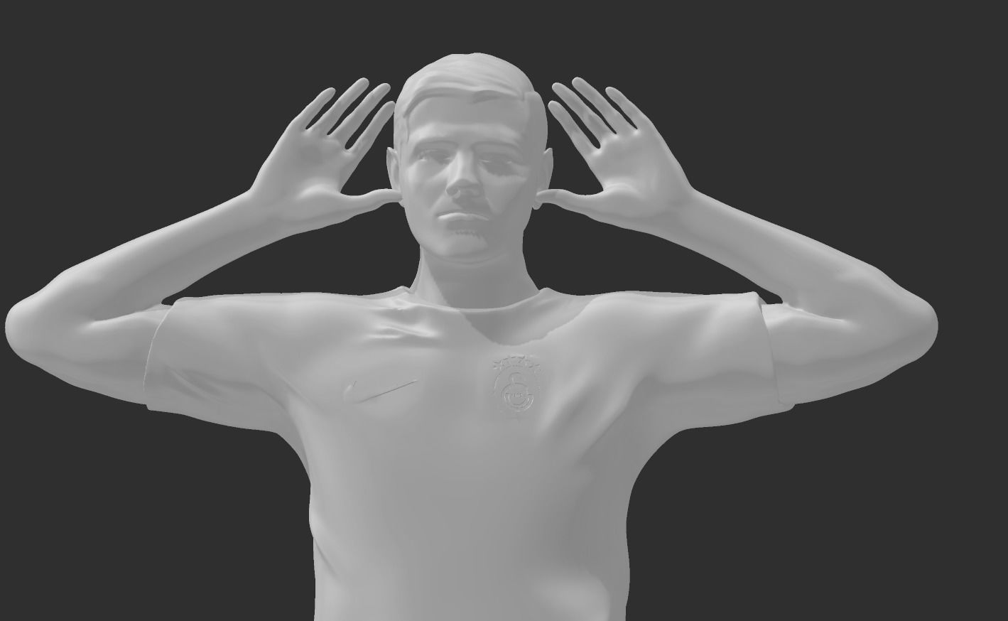 Mauro Icardi 3D Model 3D print model_2