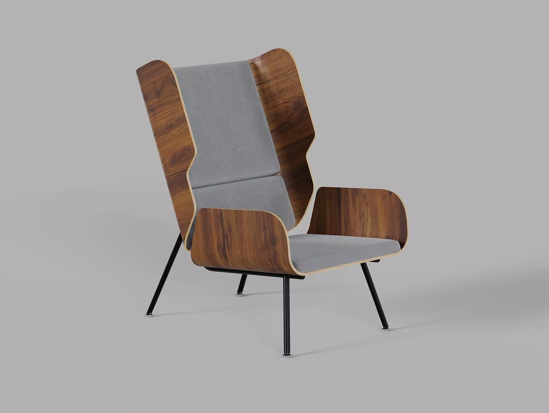Gus Modern - Elk Chair 3D model 3D model