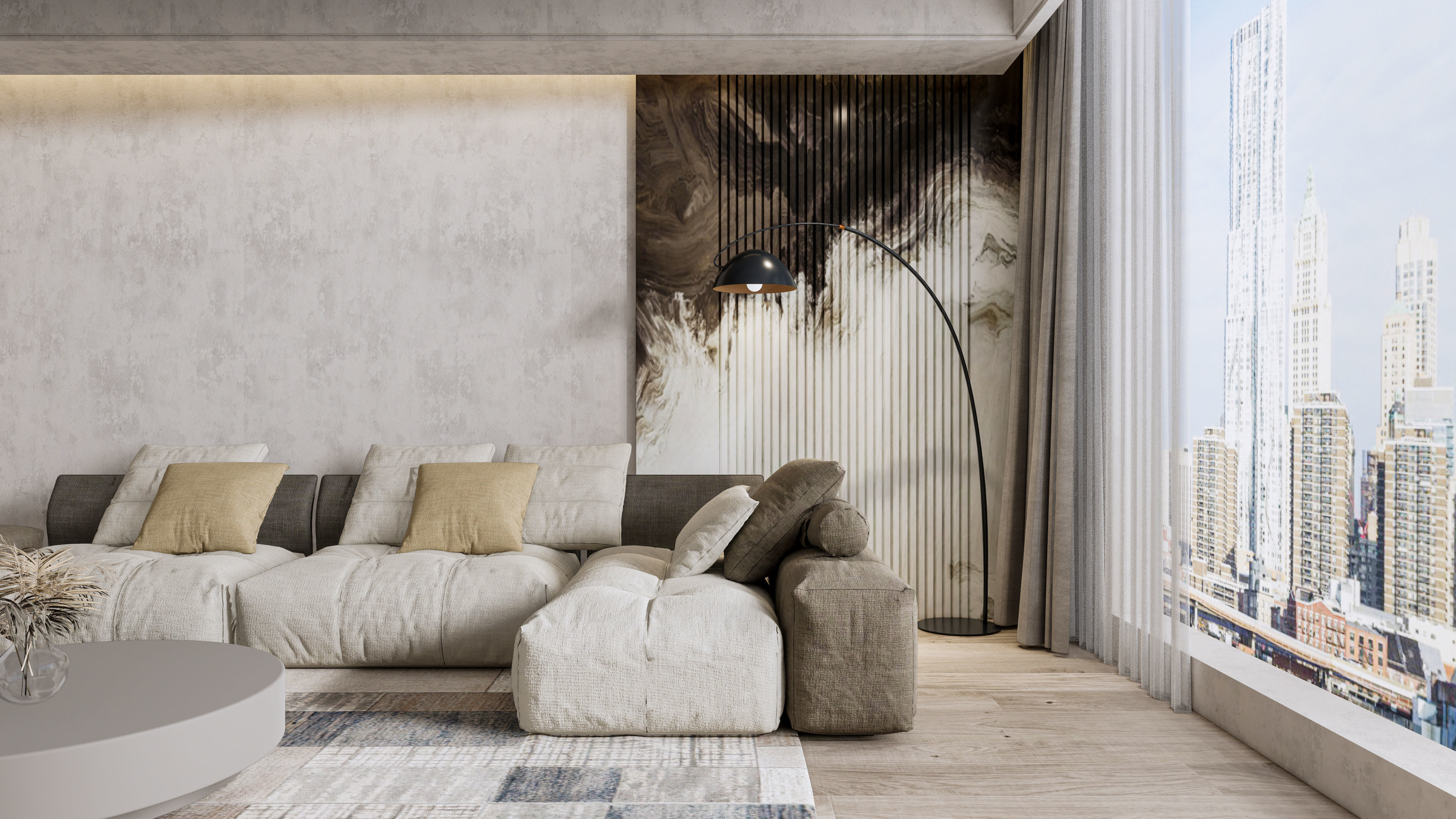 Living  25 3D model_2