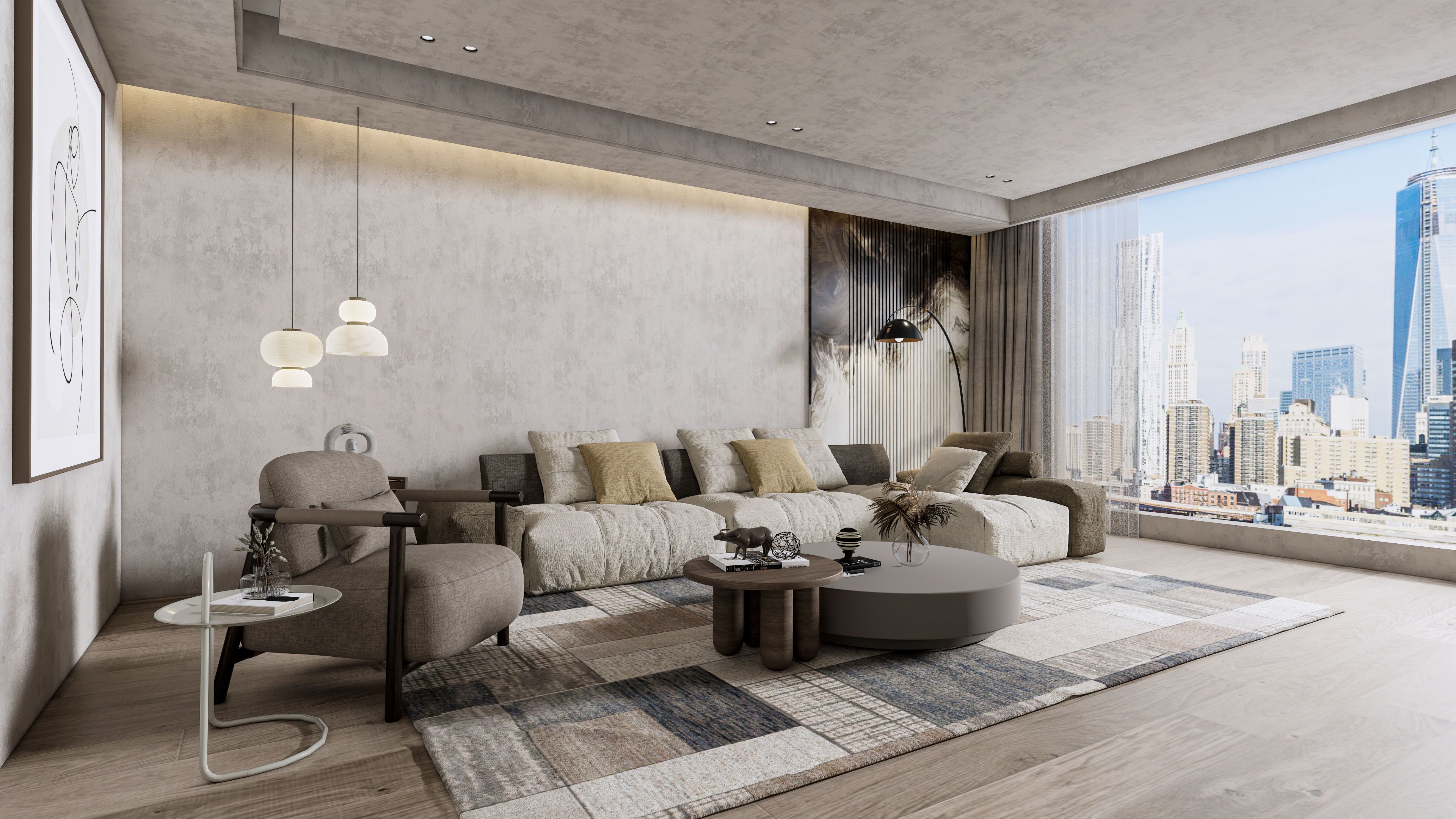 Living  25 3D model_10