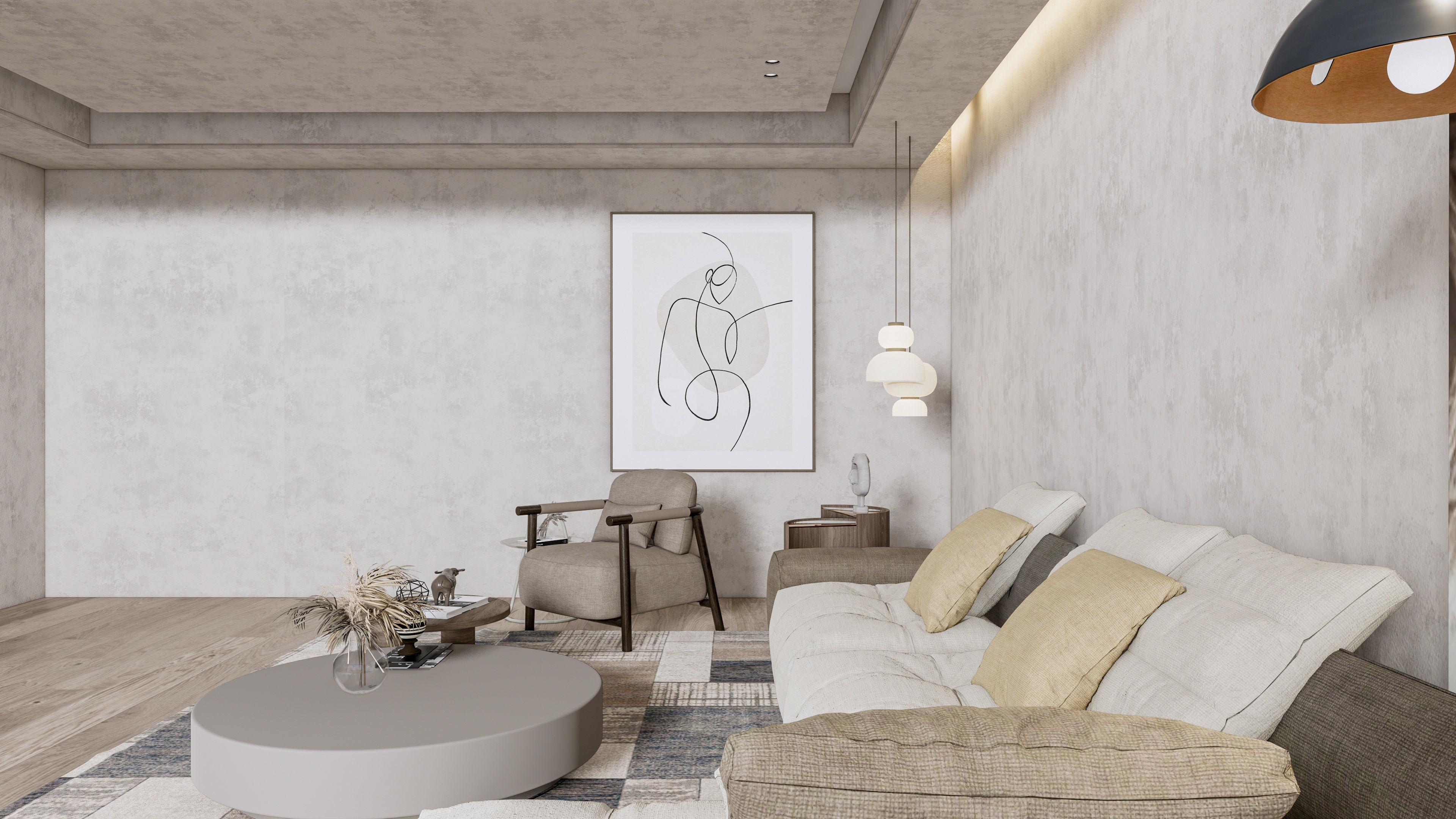 Living  25 3D model_7