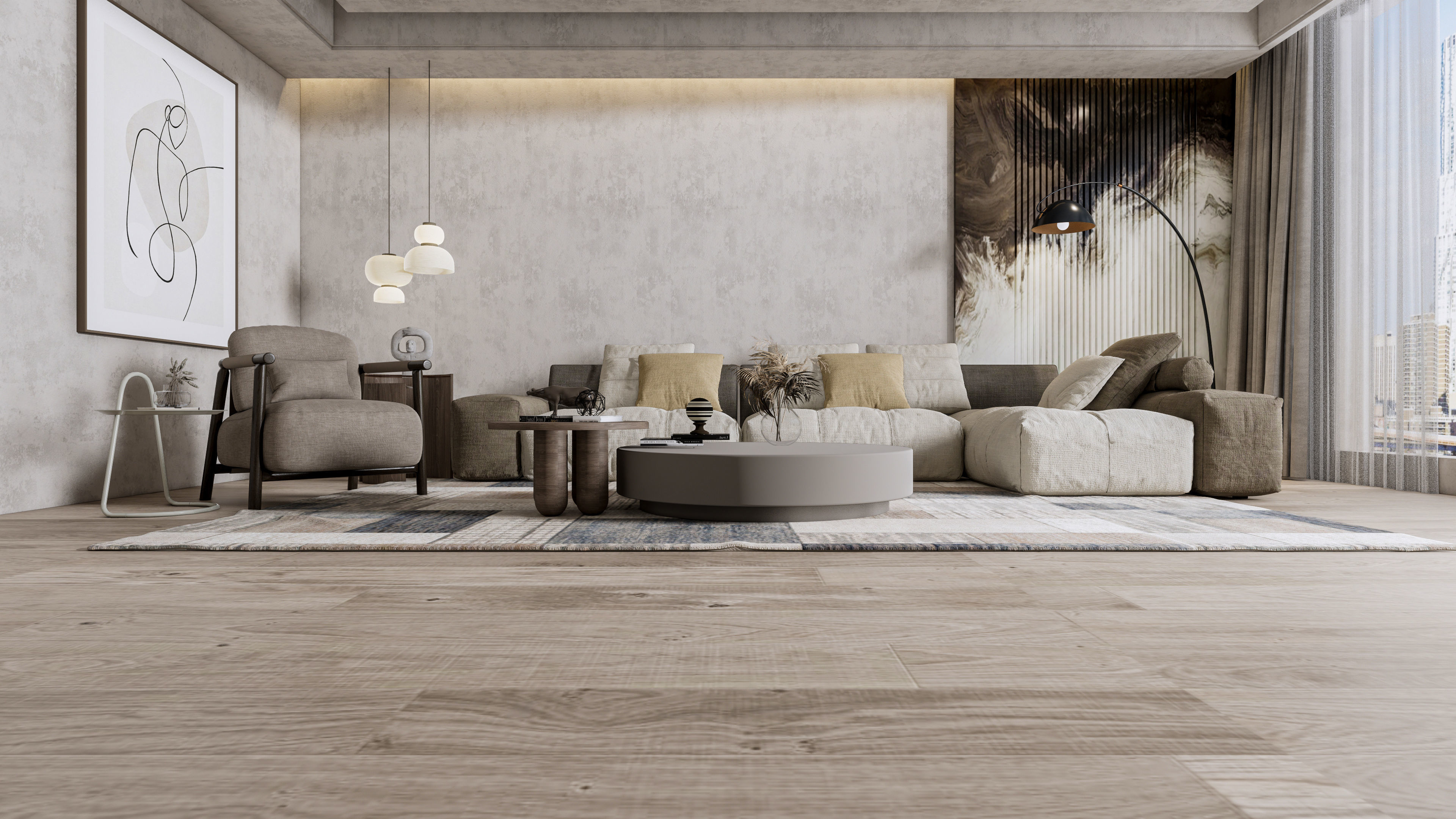 Living  25 3D model_14