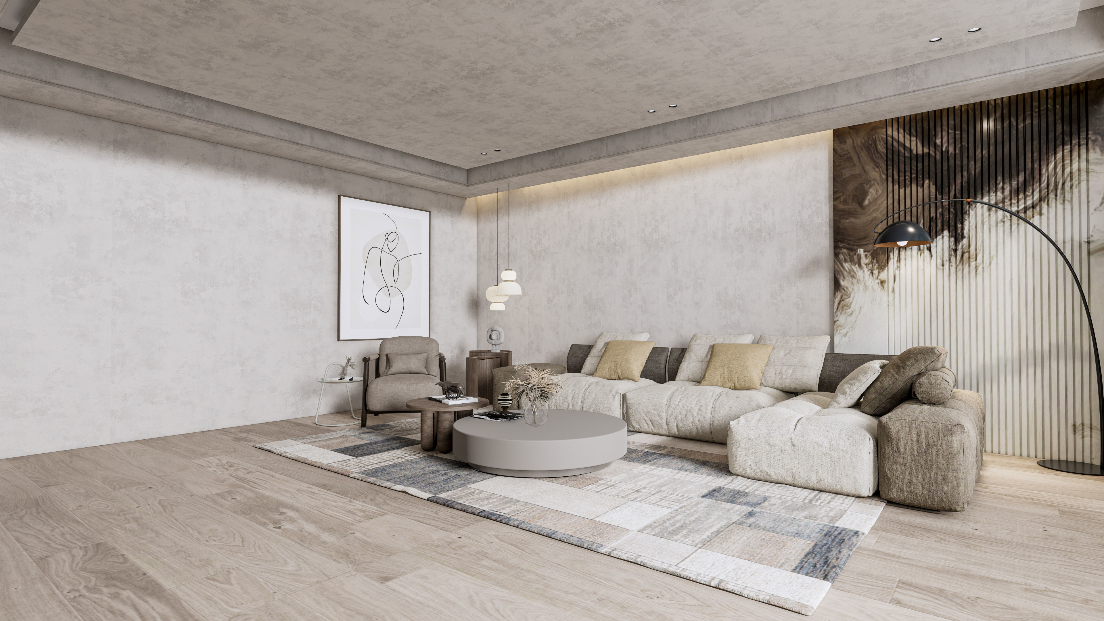 Living  25 3D model_9
