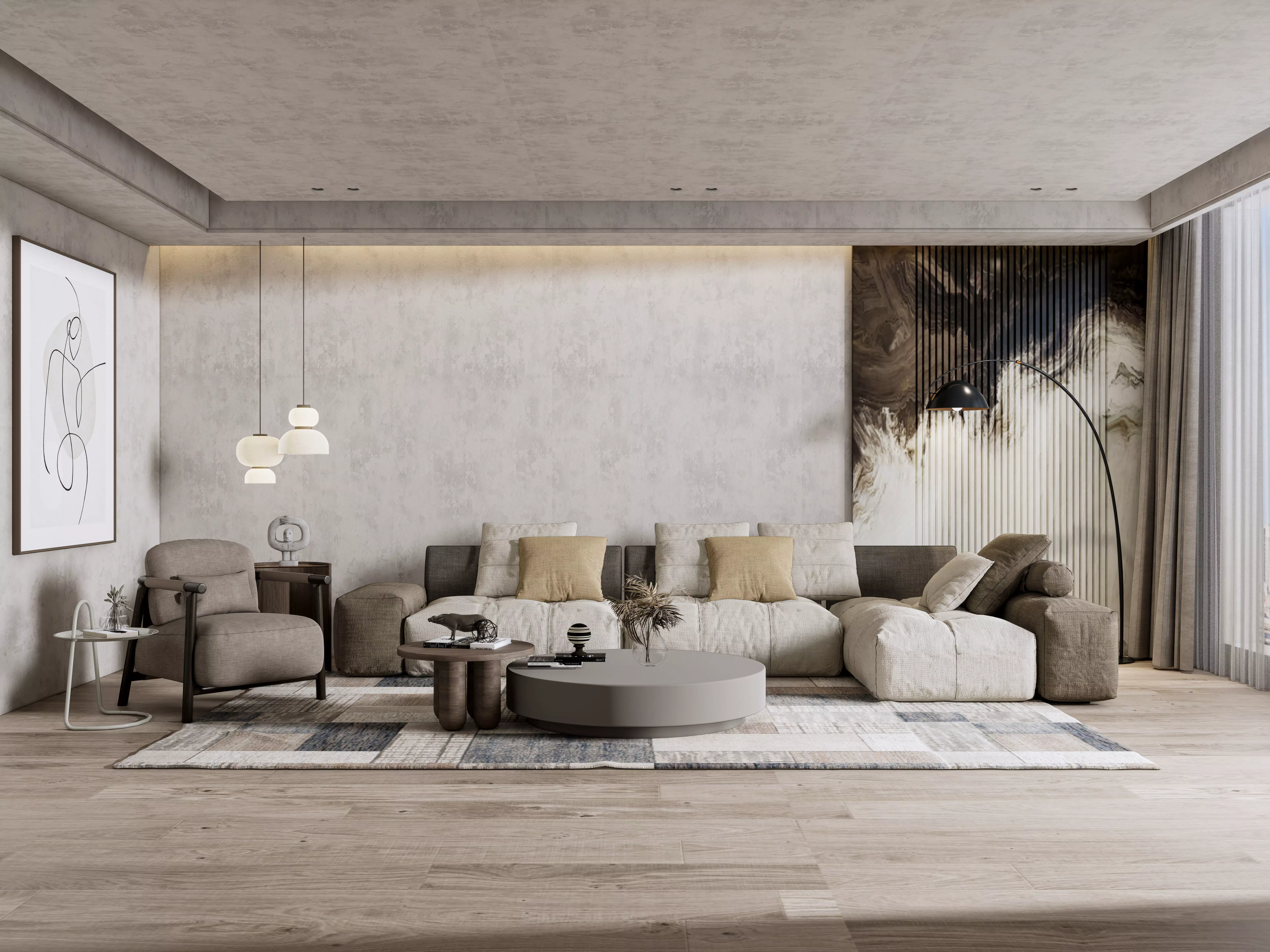 Living  25 3D model_0