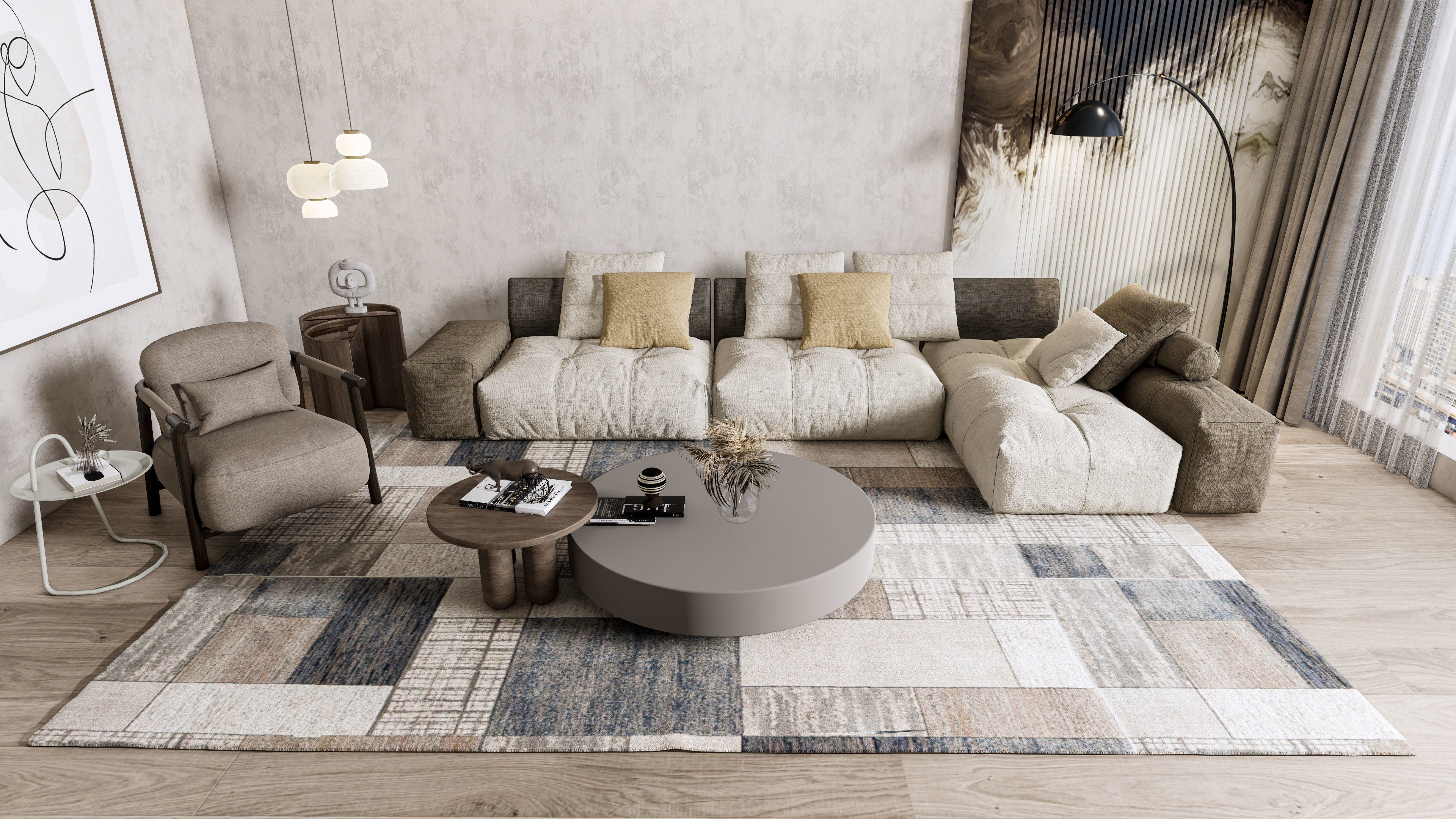 Living  25 3D model_15