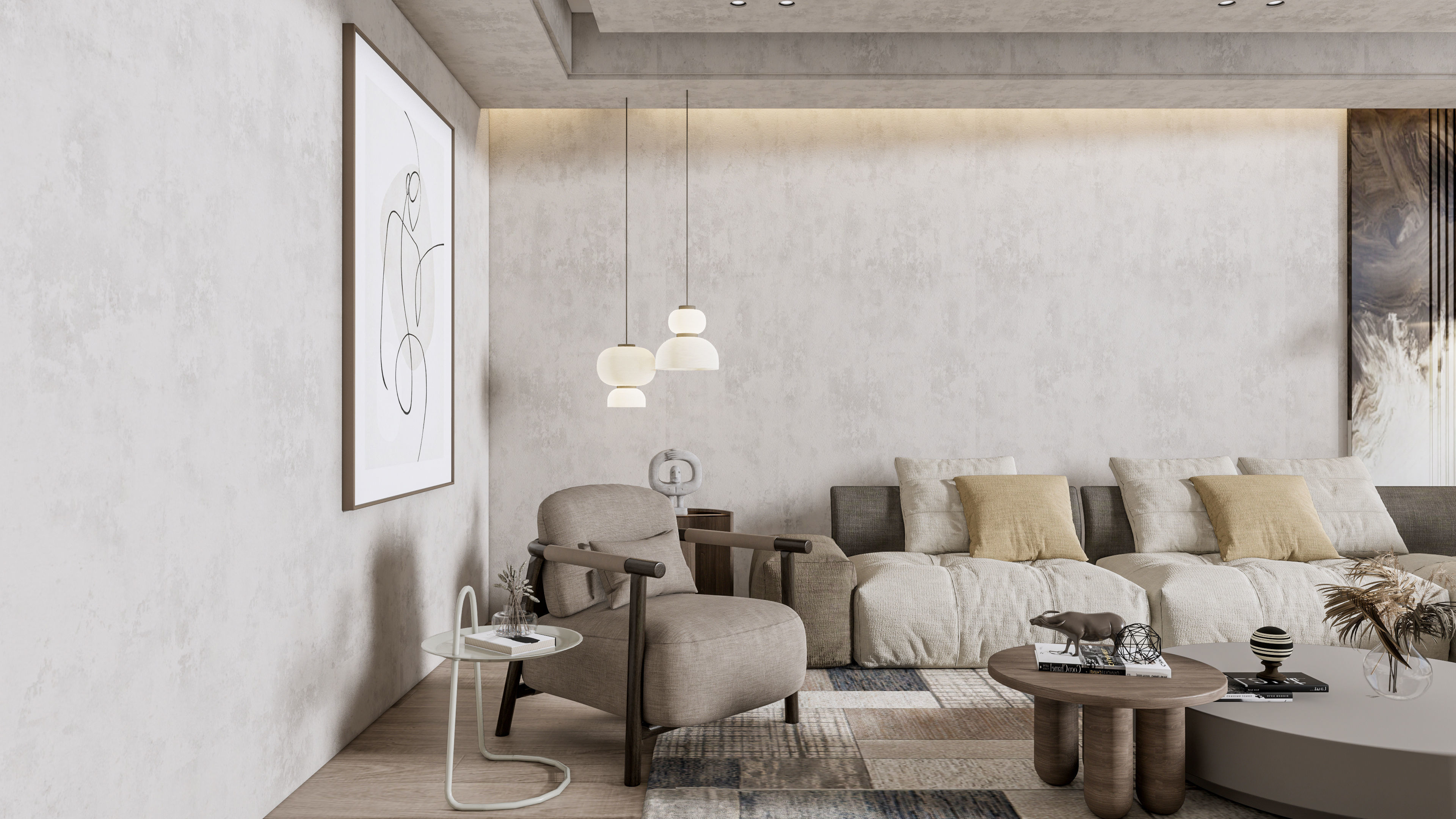 Living  25 3D model_3