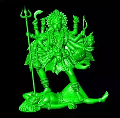 Kali JI Relief 3D print model 3D model