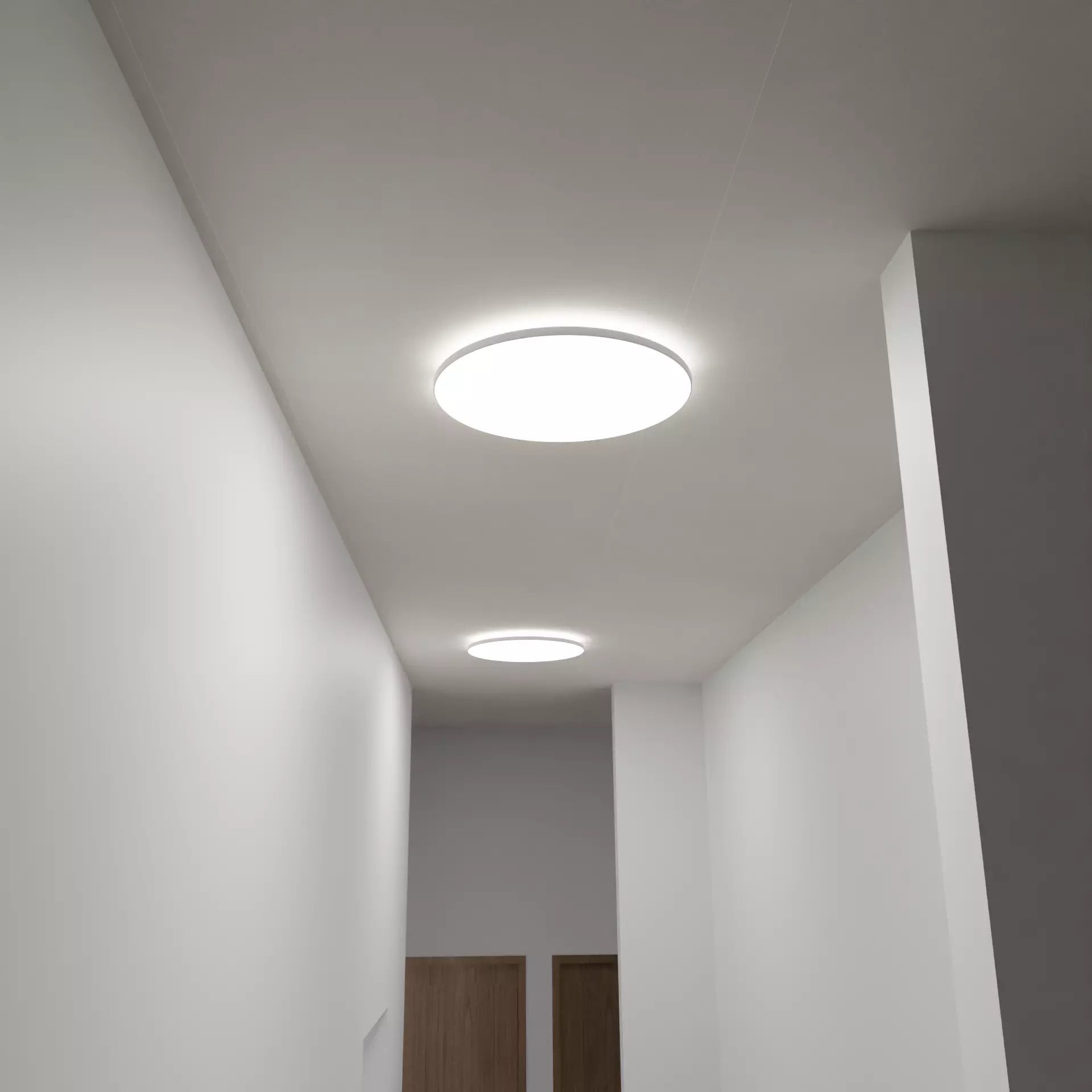 Ceiling Lamp IKEA NYMANE Free 3D model_0