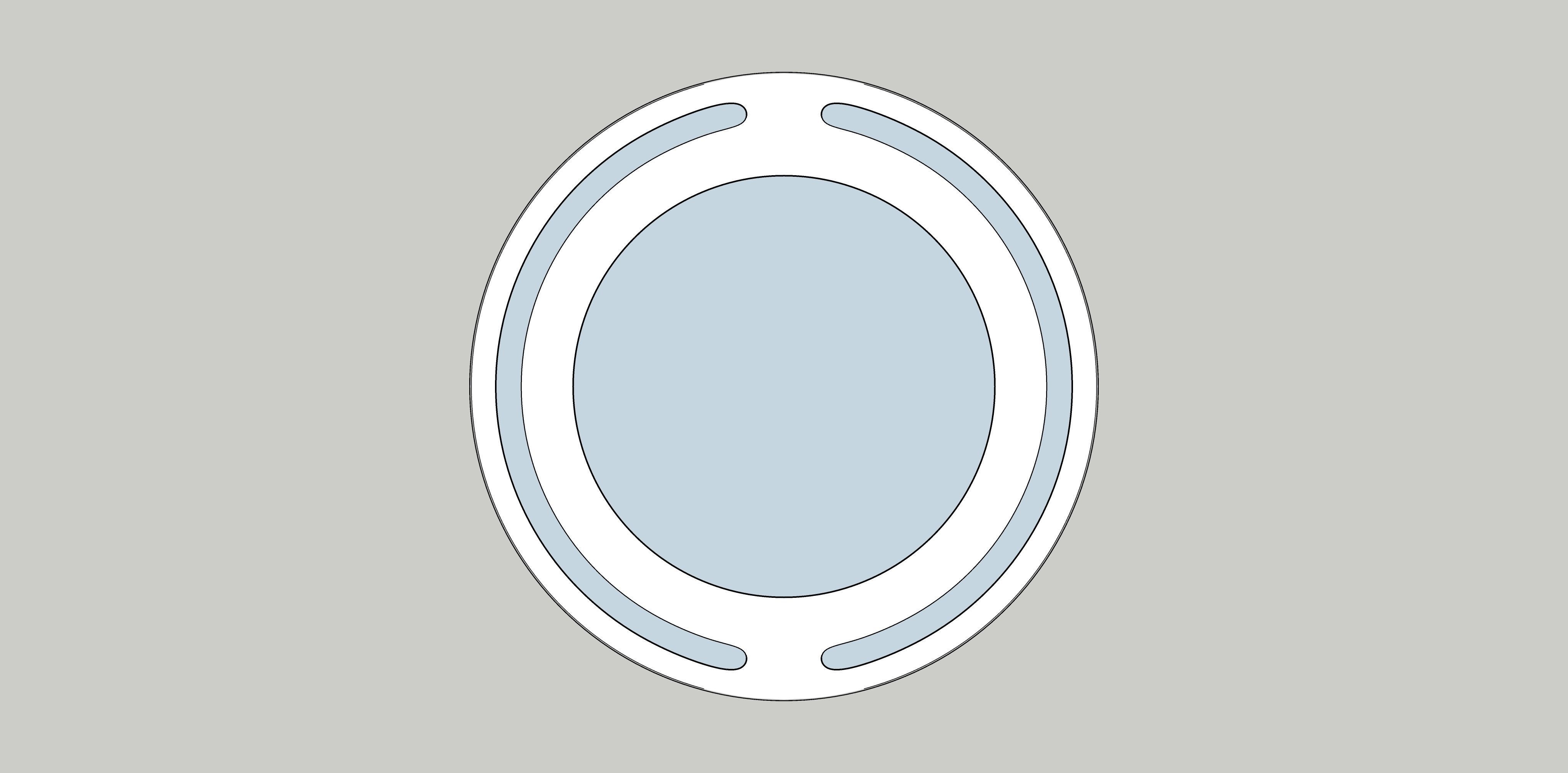 Ceiling Lamp IKEA NYMANE Free 3D model_5