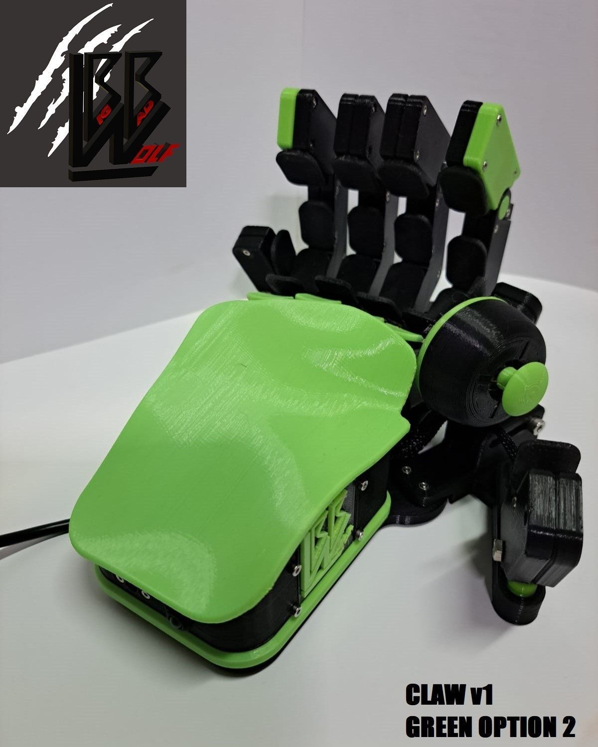 KEYPAD - BIG BAD WOLF CLAW 3D print model_2