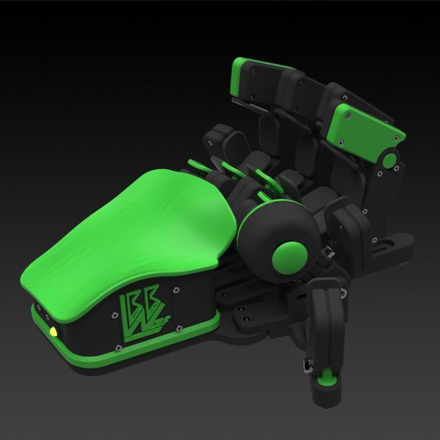 KEYPAD - BIG BAD WOLF CLAW 3D print model_3