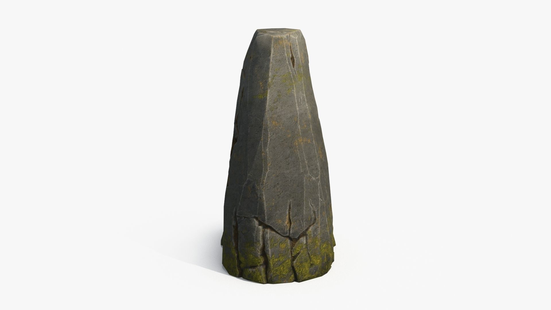 Stone v3 Low-poly 3D model_9