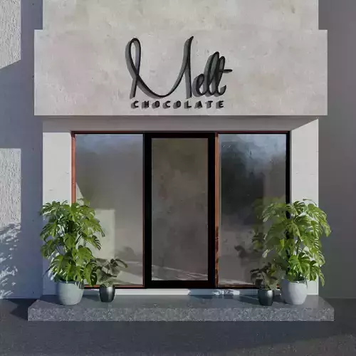 Minimalist Exterior Store