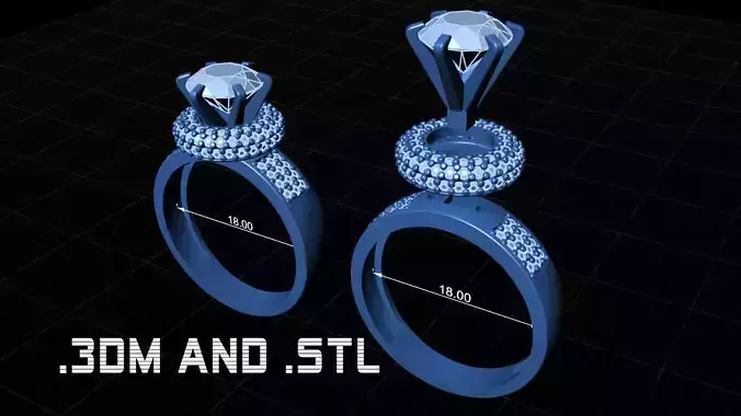 Women Ring 3D print model