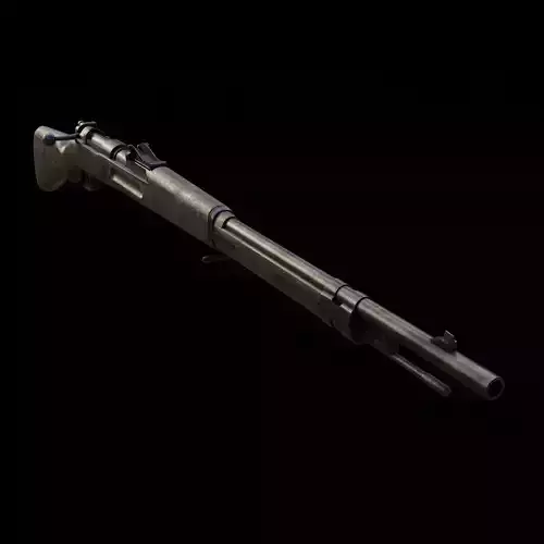 Gewehr 98 Low-poly 3D model