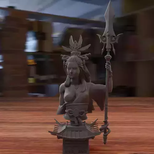 NSFW BUST Izanami - Japanese Goddess of Creation