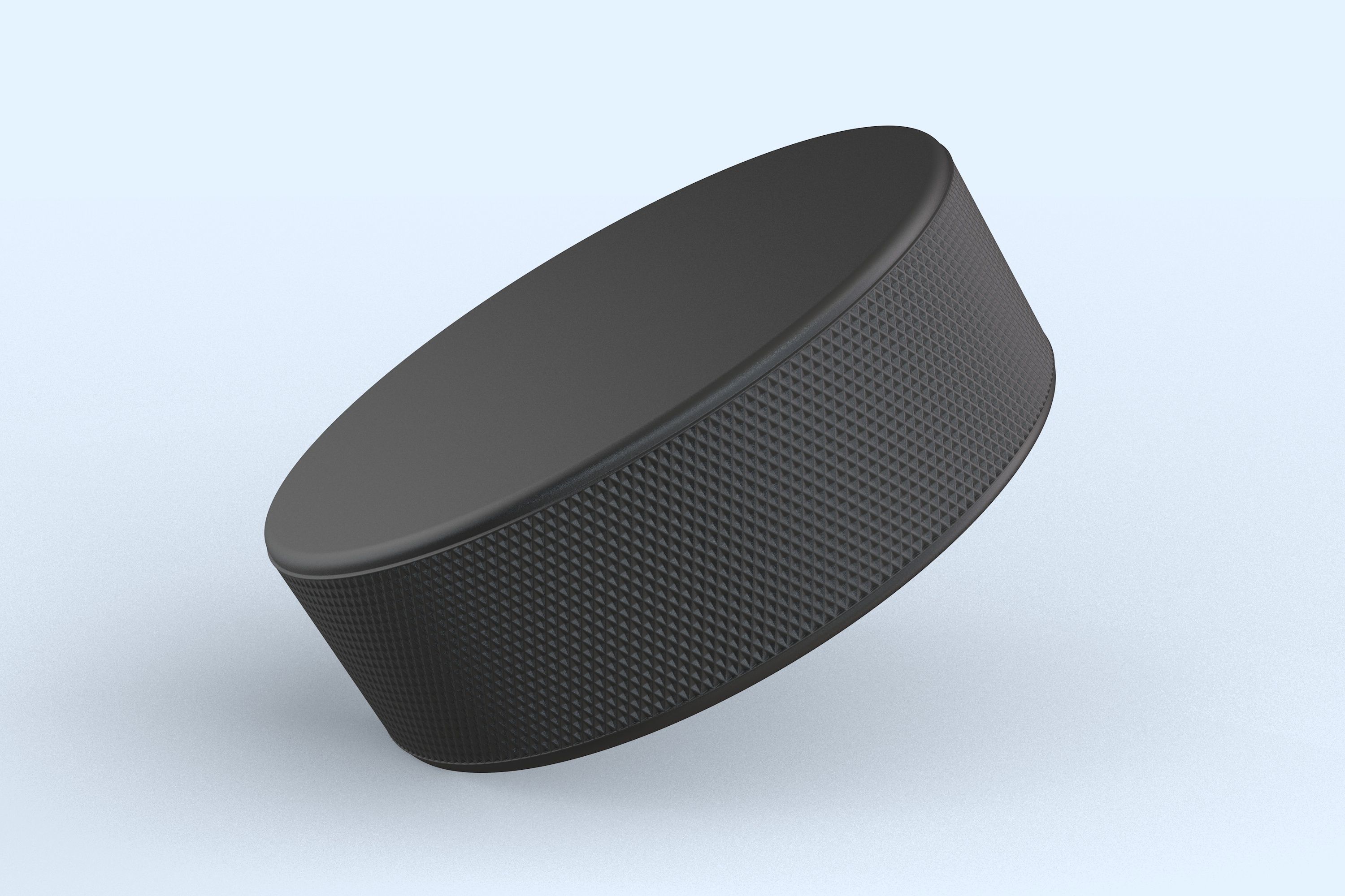 Hockey Puck 3D model_1