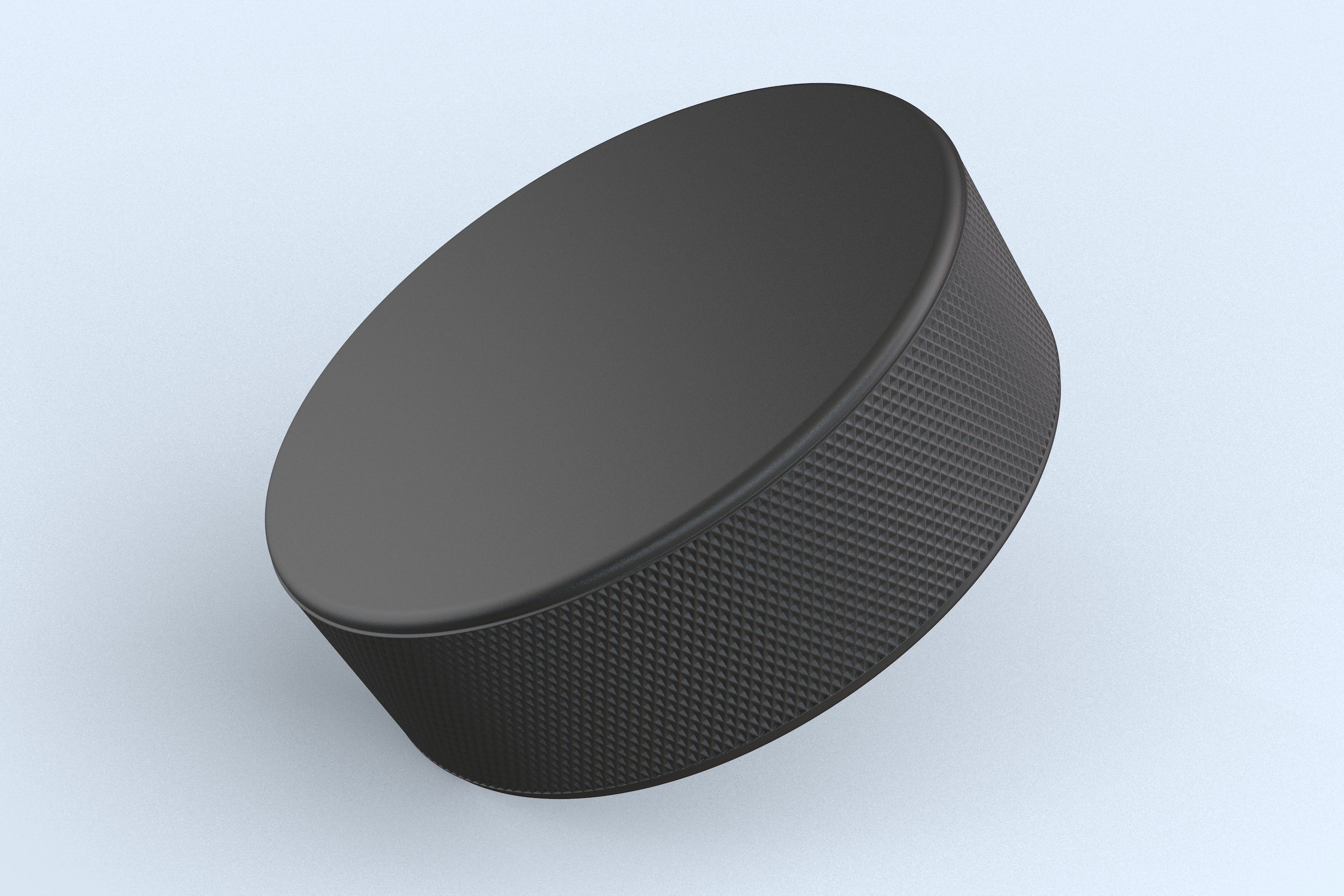 Hockey Puck 3D model_3