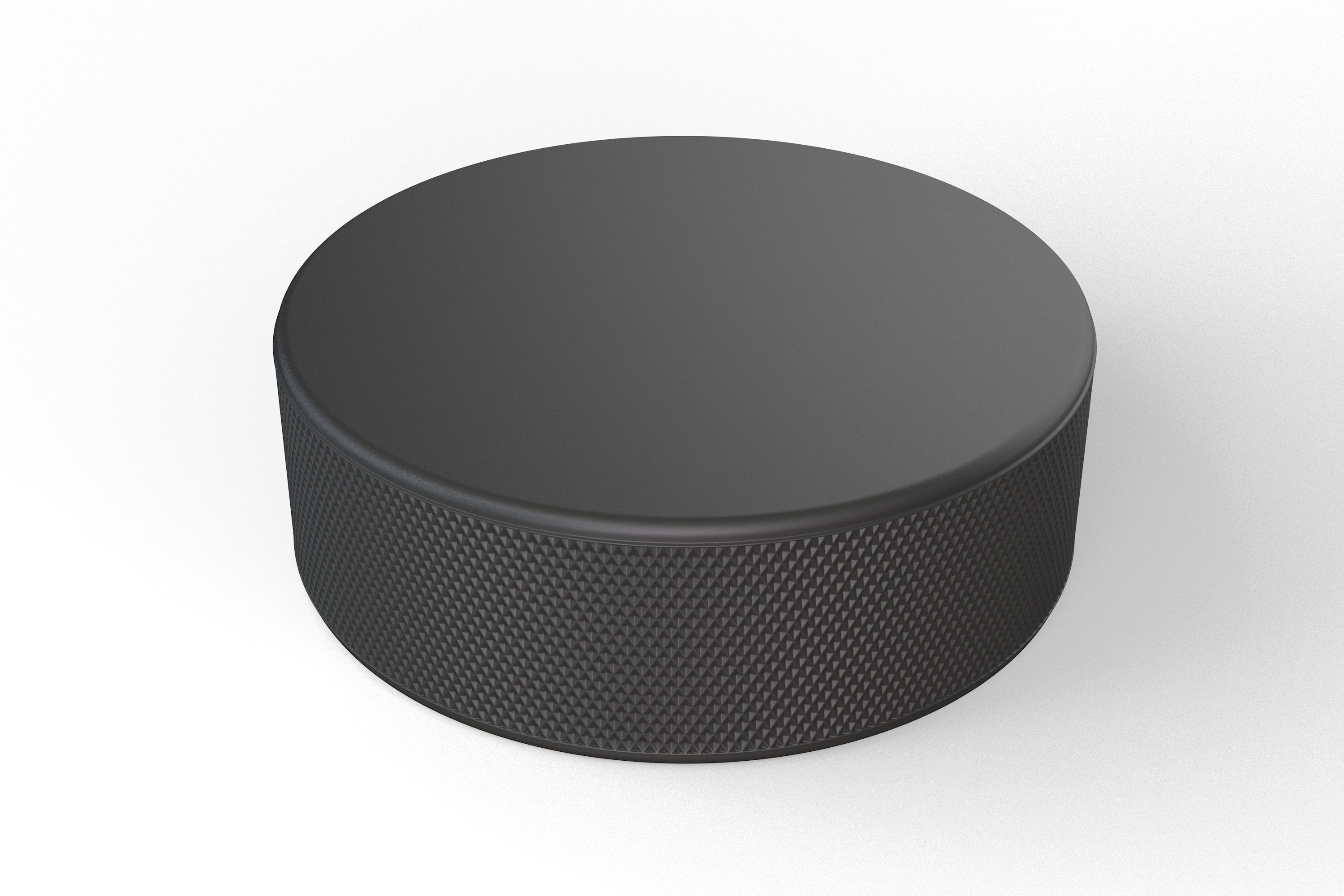 Hockey Puck 3D model_2