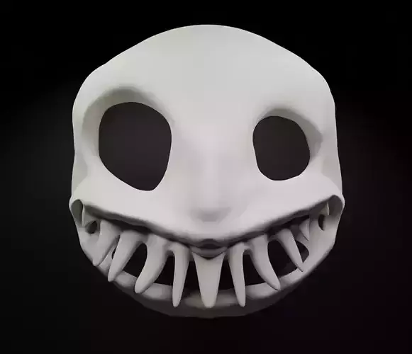 Buckshot Roulette Costume Face Mask