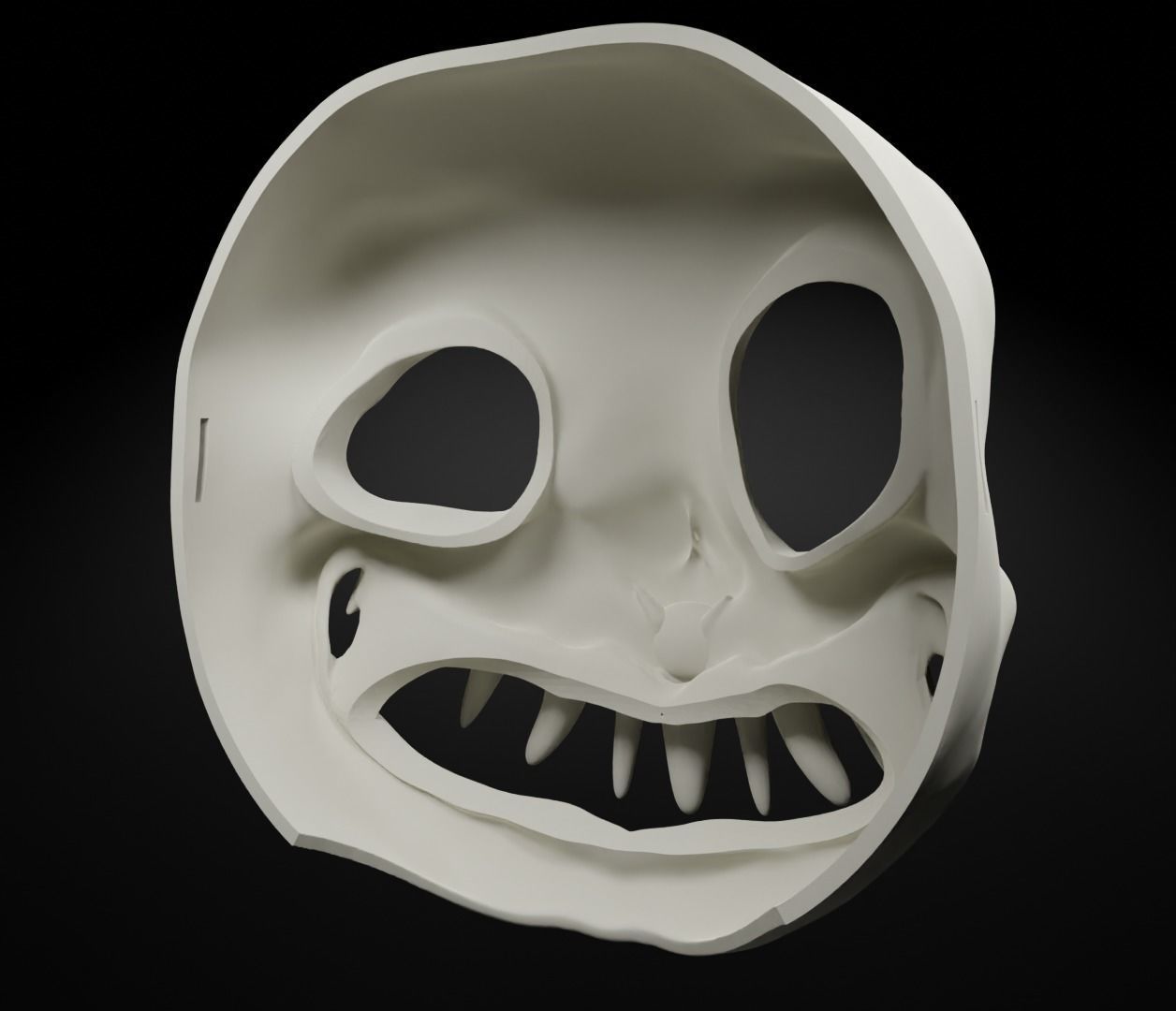Buckshot Roulette Costume Face Mask 3D print model_25