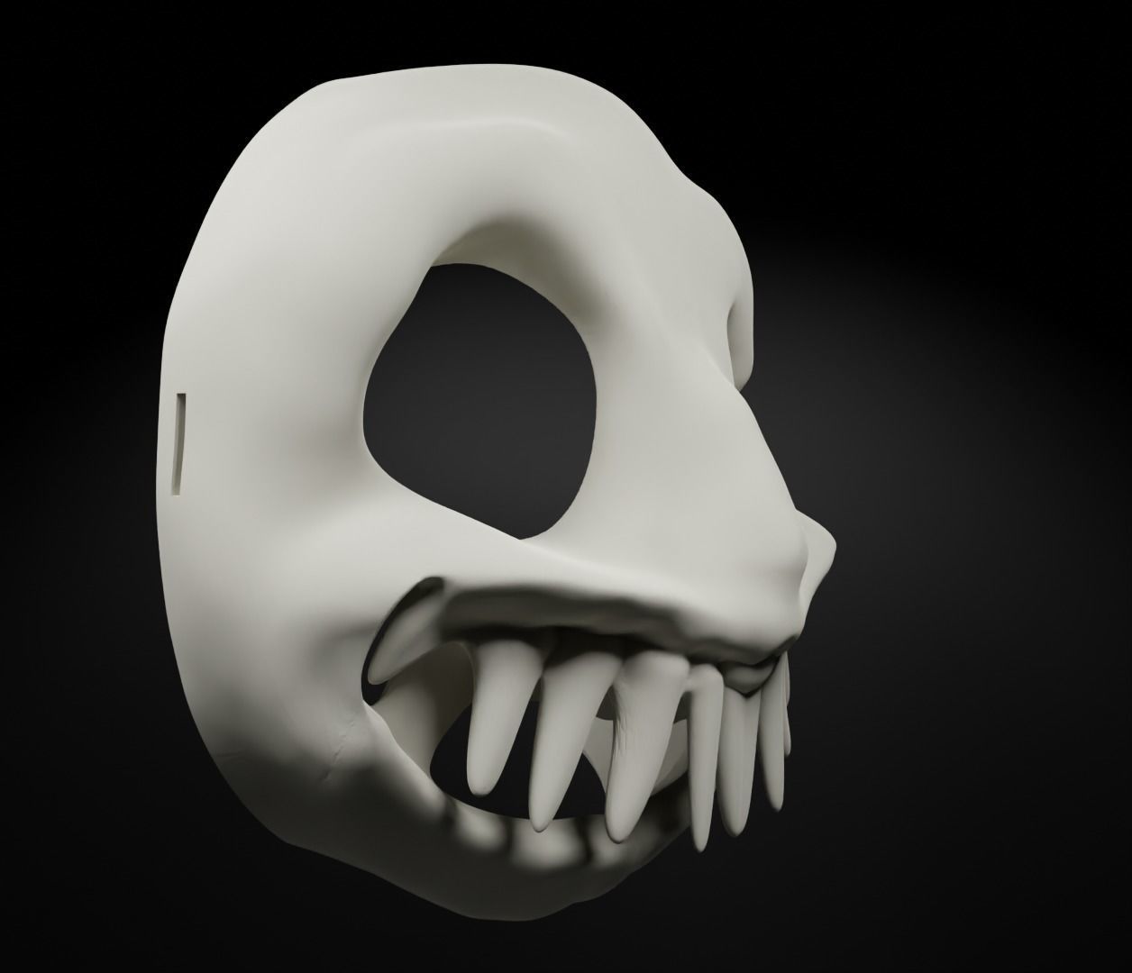 Buckshot Roulette Costume Face Mask 3D print model_6