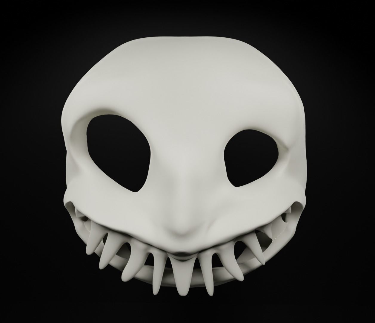 Buckshot Roulette Costume Face Mask 3D print model_28