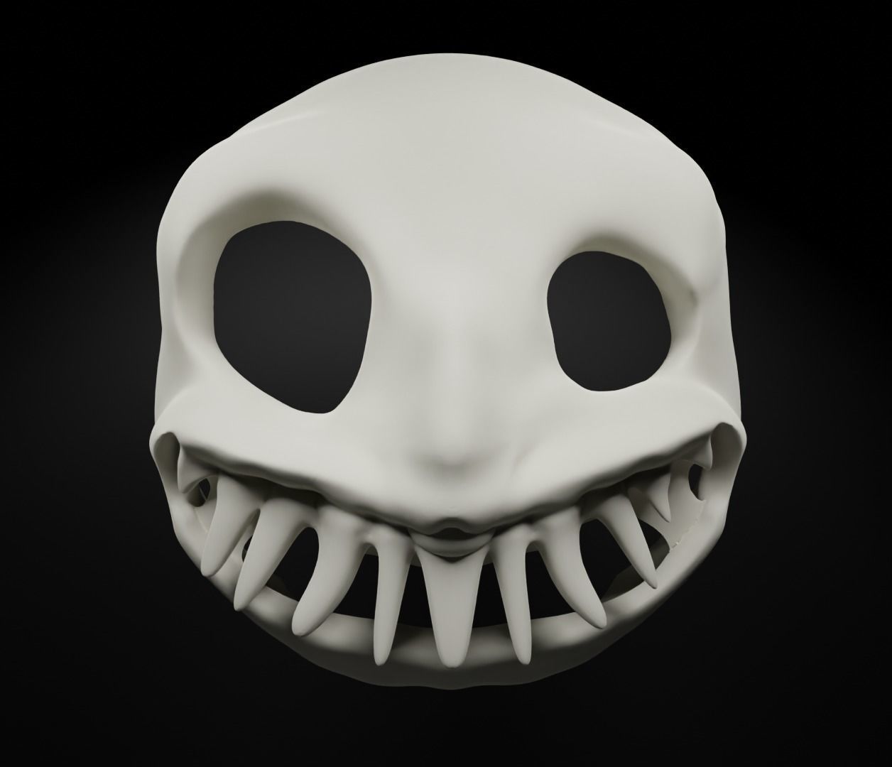 Buckshot Roulette Costume Face Mask 3D print model_21