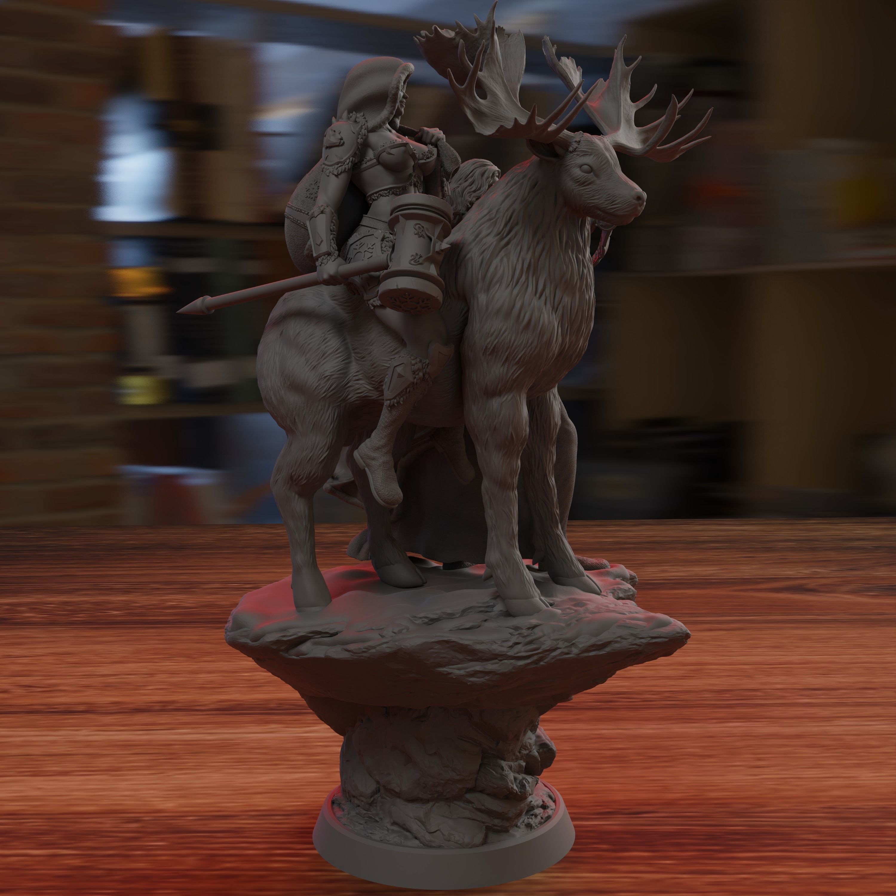 Santa and Mistress Claus - 3D printing Model 3D print model_3