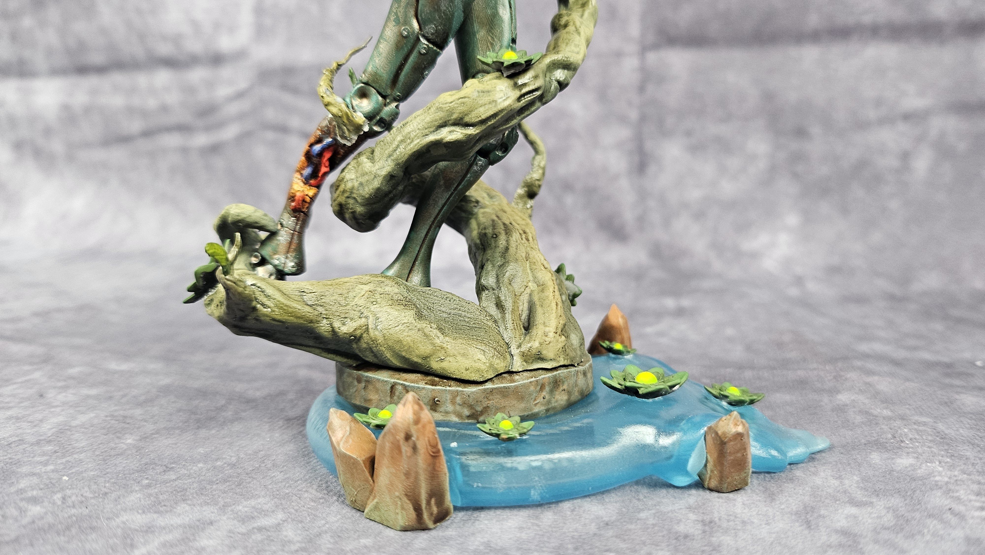 Figurine Robot 7e figurine dans la collection des mini creatures 3D print model_9