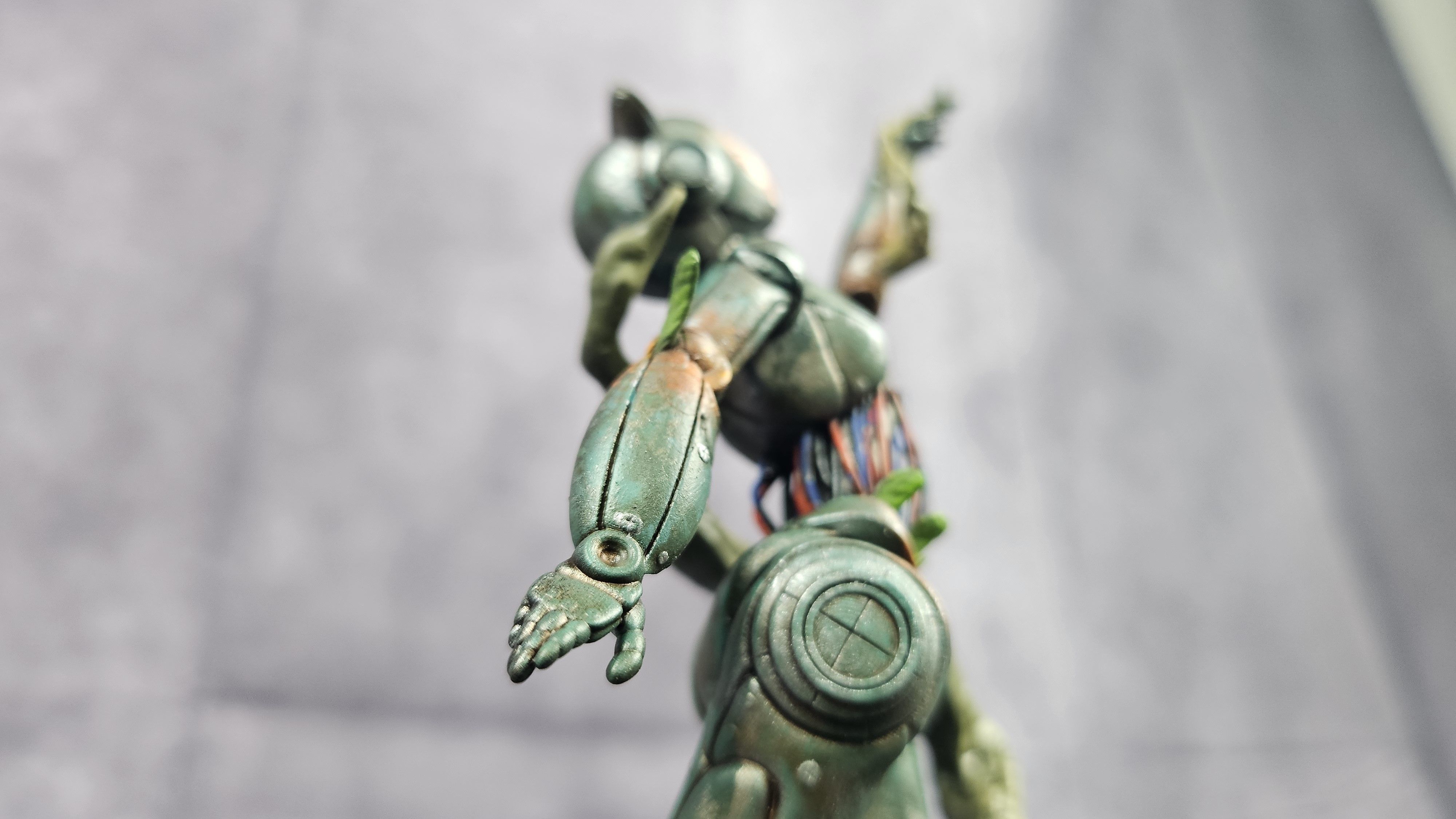 Figurine Robot 7e figurine dans la collection des mini creatures 3D print model_10