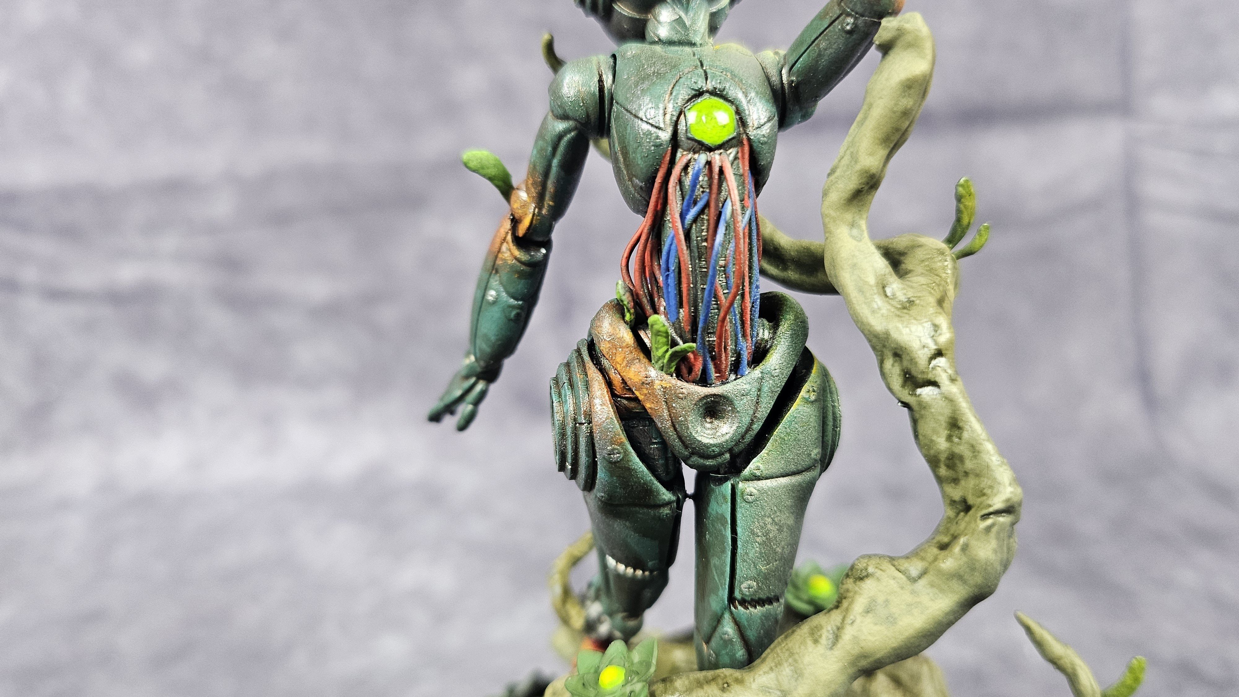 Figurine Robot 7e figurine dans la collection des mini creatures 3D print model_7