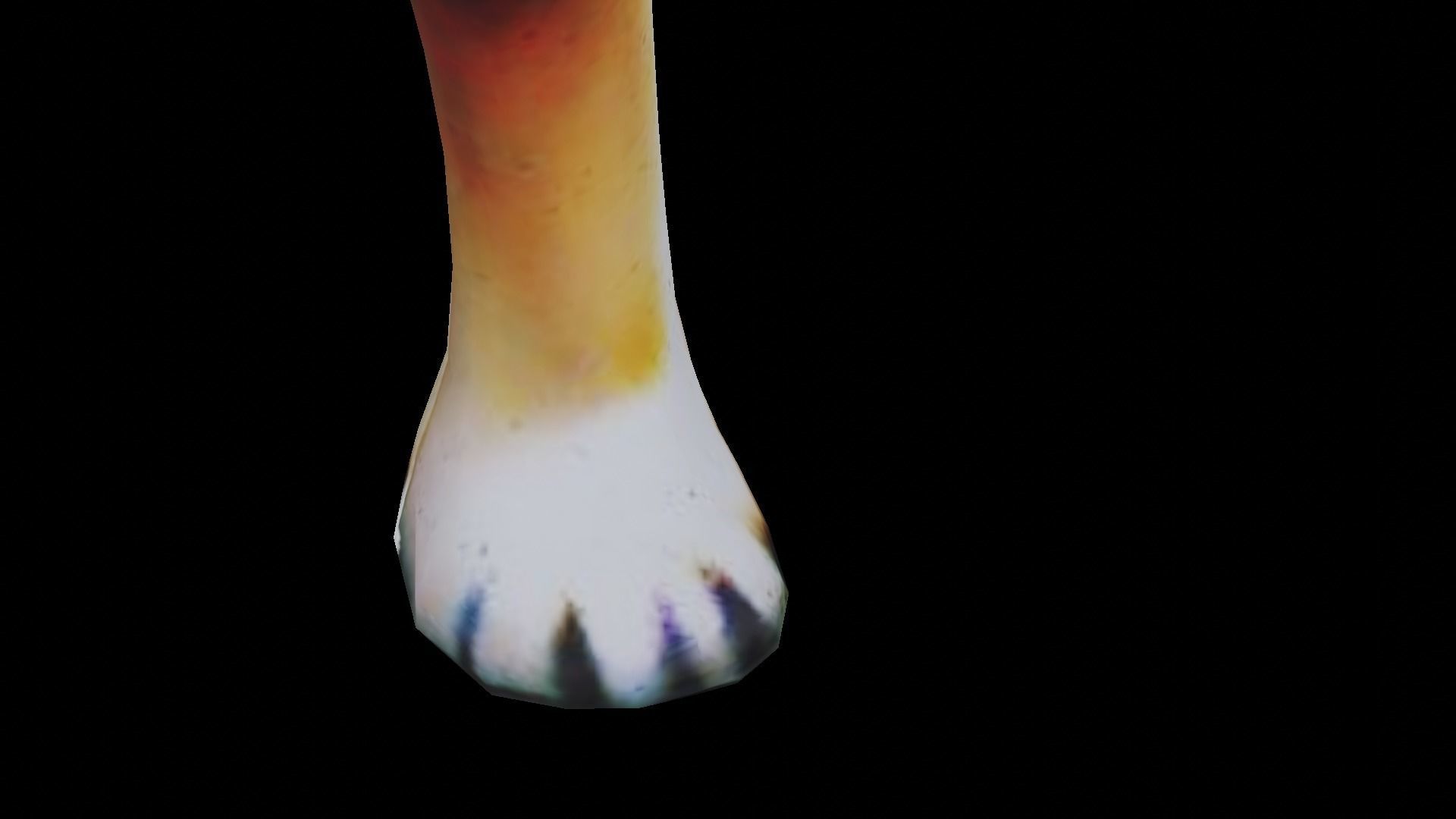 Low-poly Dog Low-poly 3D model_10