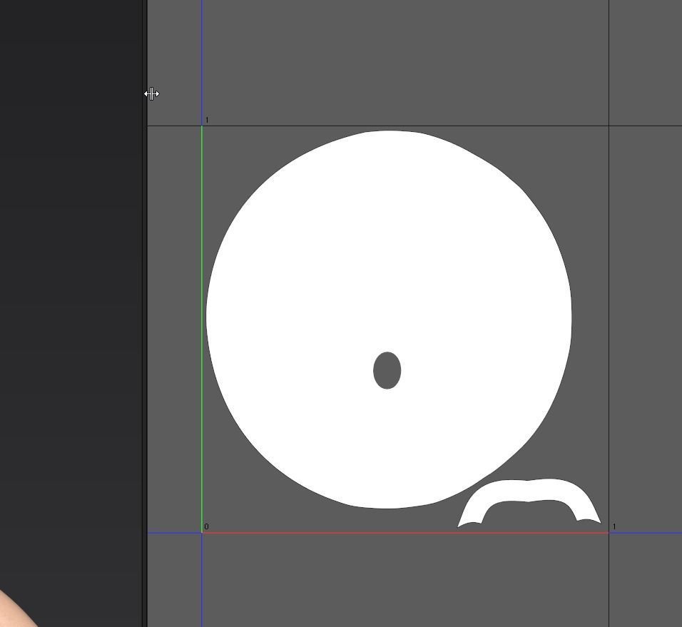 Nuns veil wimple 3D model_20