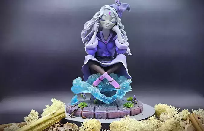 Figurine sorciere 3D print model Figurine sorciere 3D print model