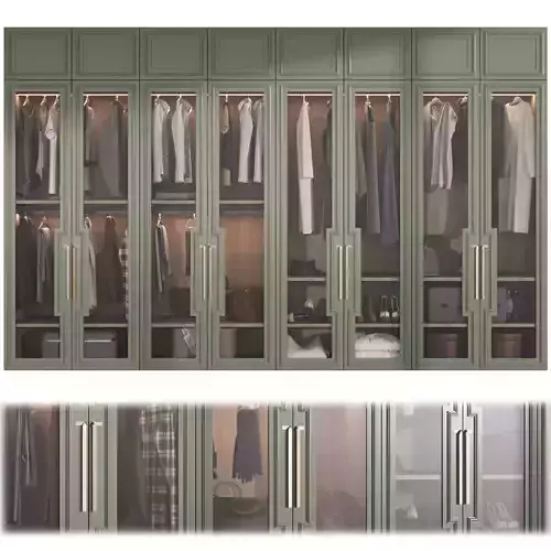 Wardrobe with filling
