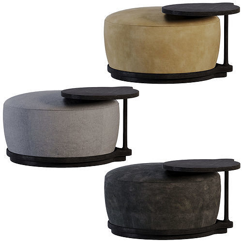 ORBIT OTTOMAN 3D model
