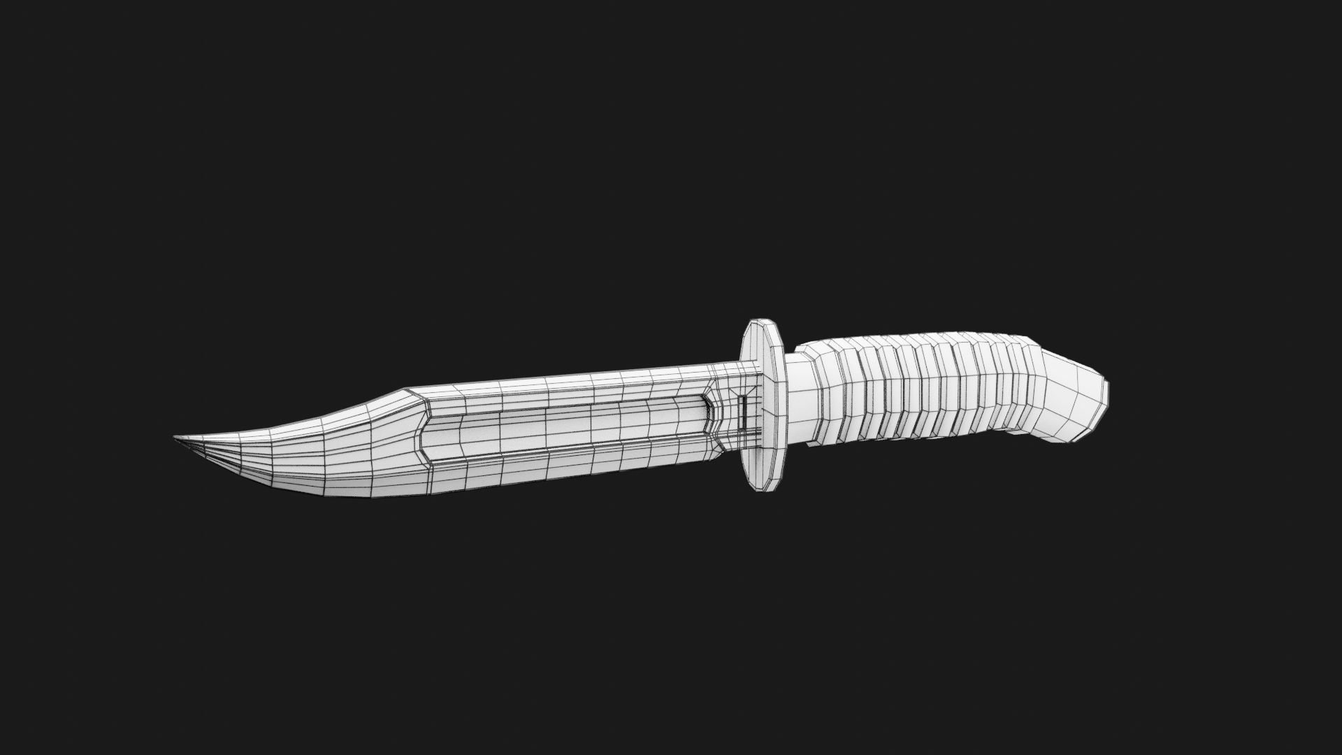 Knife K4 3D model_6