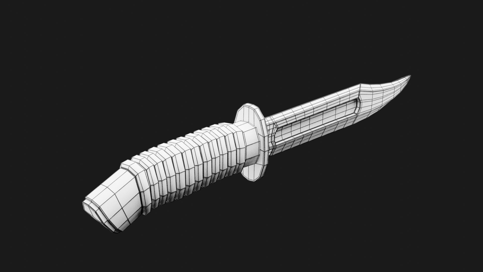 Knife K4 3D model_8