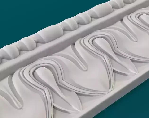 Molding baroque 3D print model