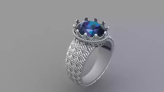 Gents Ring 3d print model