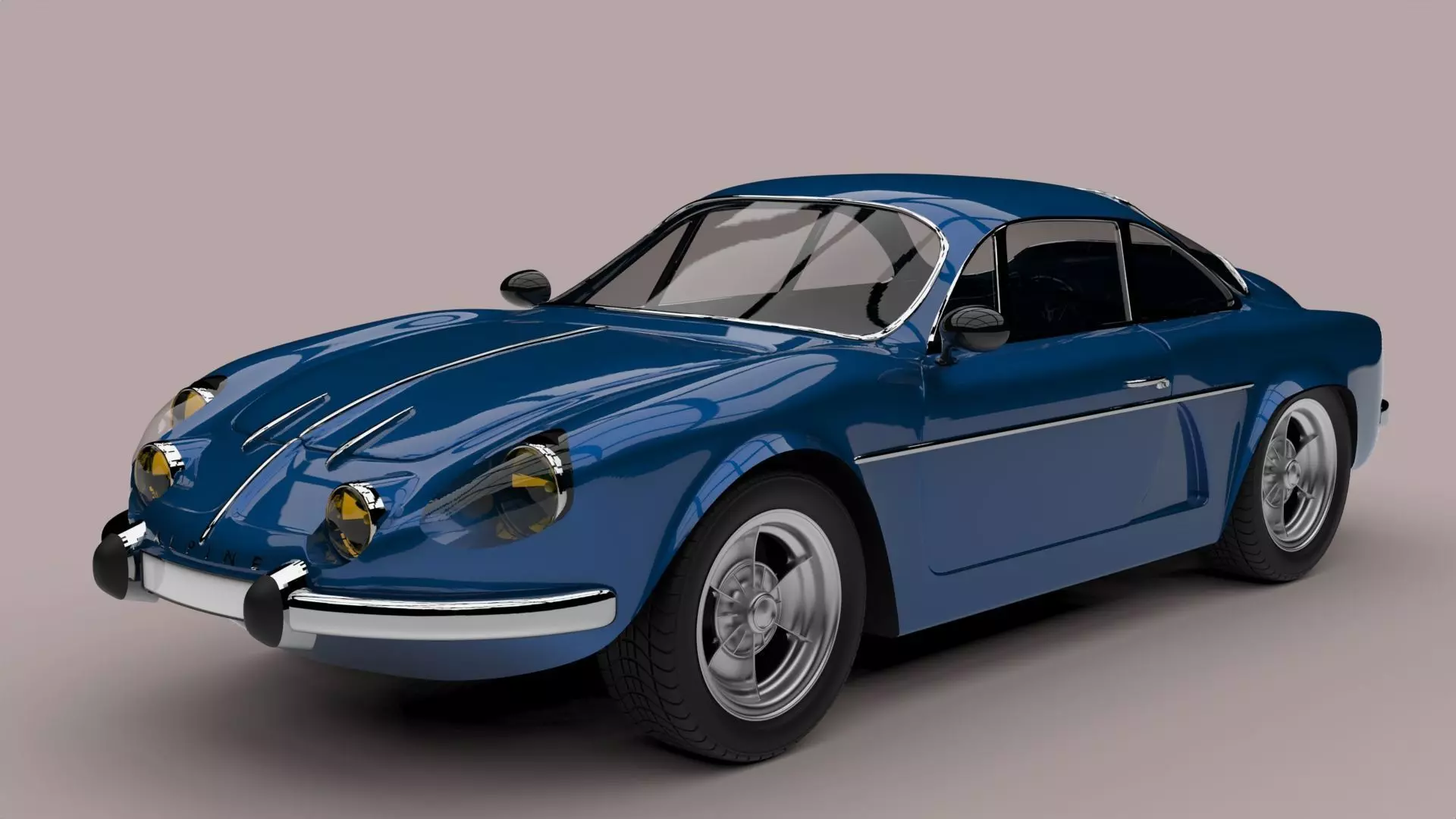 ALPINE A 110 --- 1962 - 1977 3D model